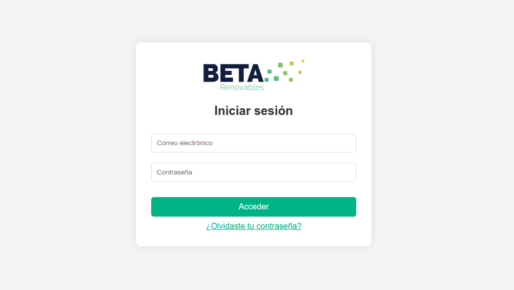 Plataforma Beta Renovables